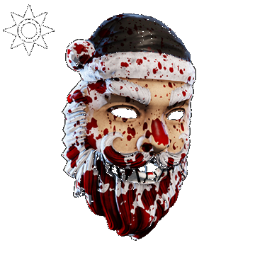 Christmas | Naughty Santa Mask | Bloodrush