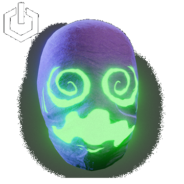 Cyber Rave | Headmask | Swirl