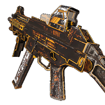 Heckler & Koch UMP | Neon | Battle-Scarred