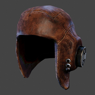WW1 Pilot | Helmet | Brown