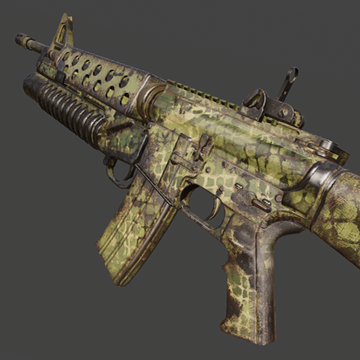 M16 M203 | Predator | Forest