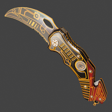 Firemans Knife | Neon | Mint