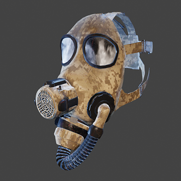 Chemical Warrior | Gas Mask | Desert