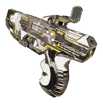 HMTech-101 Pistol | Horzine Elite White | Battle-Scarred