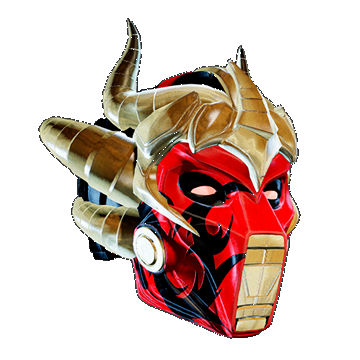 Sci-fy Horn Helmet | Red