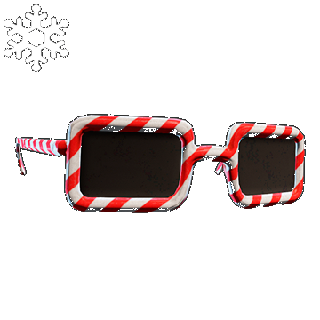 Christmas | Candyvision Glasses | Red