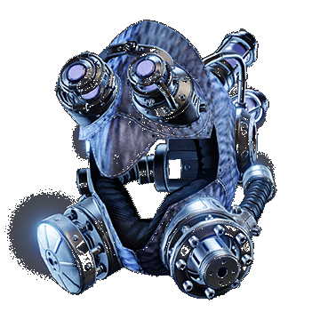 Insectoid Helmet Open | Blue