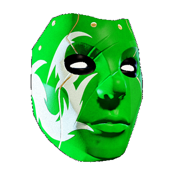 No Expression Mask | Green