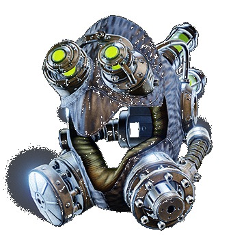 Insectoid Helmet Open | Rust