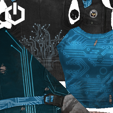 Ana | Cyberpunk | Blue