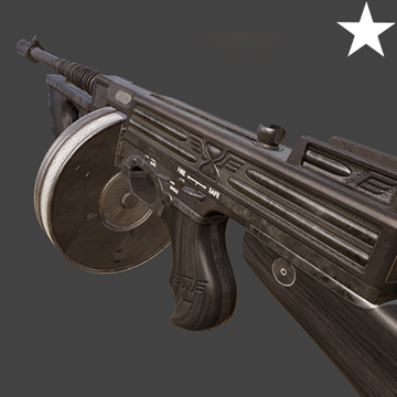 Tommy Gun | Plague Doctor | Obsidian