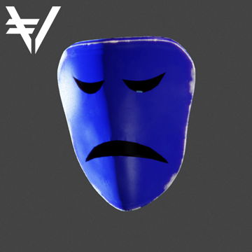 Porcelain Mask | Vault | Shiny Blue