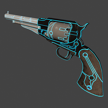 1858 Revolver | Neon | Mint
