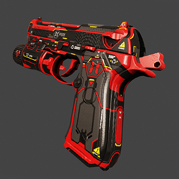 9MM | Horzine Elite Red | Mint