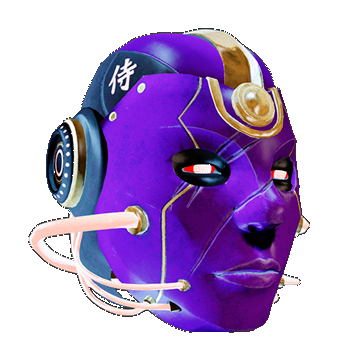 Sci-Fy No Expresion Helmet | Purple