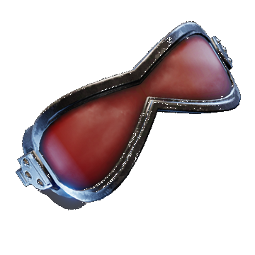 Enforcer Goggles | Black Coat Red