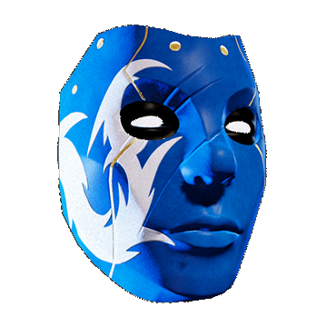No Expression Mask | Blue