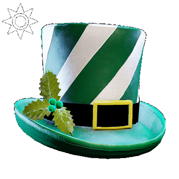 Christmas | Top Hat | Green