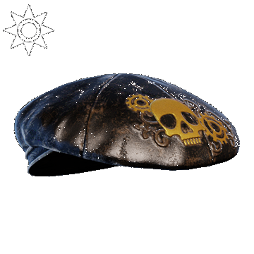 Steampunk | Skull Beret | Precious