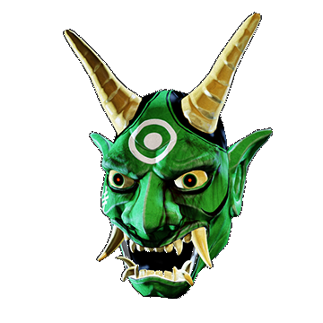 Hannya Mask | Green