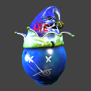 Christmas | Ornament Head | Blue