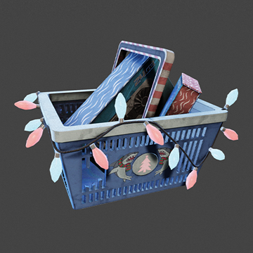 Holiday Shopping | Cart | Christmess