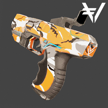 HMTech-101 Pistol | Vault | Orange Camo | Field-Tested