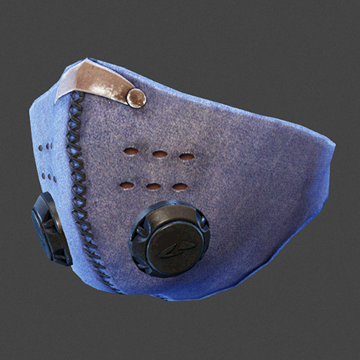 Winter | Snow Mask | Blue