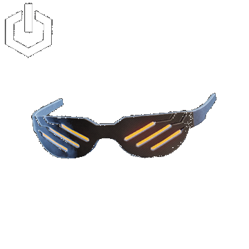 Cyber Punk Shades | Orange