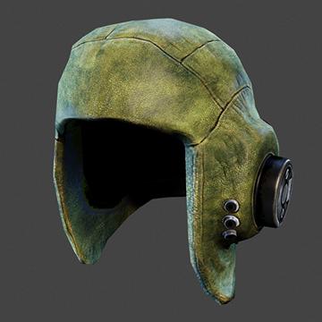 WW1 Pilot | Helmet | Olive