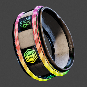 Neon Gear | Horzine Armband | Rainbow