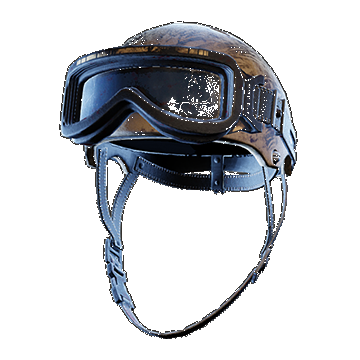 Rebel Helmet Goggles Up | Tan