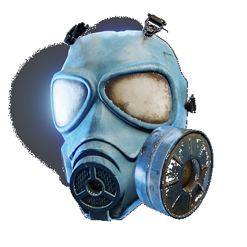 US Gas Mask | Blue