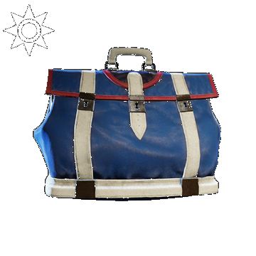 Steampunk | Medical Bag | Blue