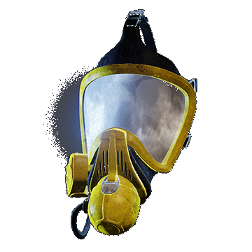 Firefighter Gasmask | Yellow