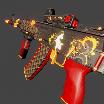 AK12 | Dragon & Koi | Precious