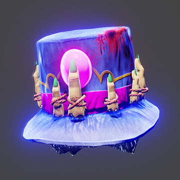 Halloween | Finger Tophat | Blue