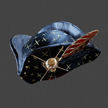 Space Pirate | Tricorn Hat | Precious