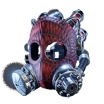 Insectoid Helmet Closed | Red