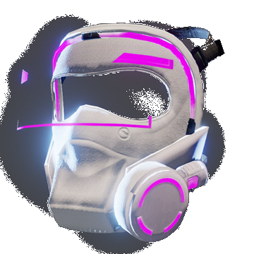 Cybernetic Gas Mask | Pink