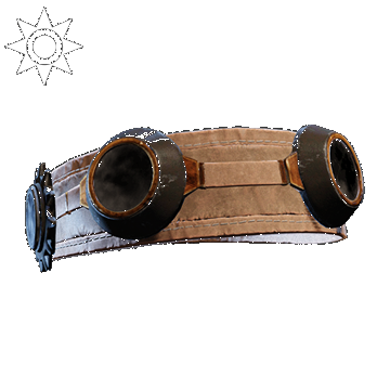 Steampunk | Leather Goggles | Standard