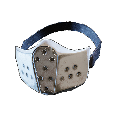 Russian Military Mask | White