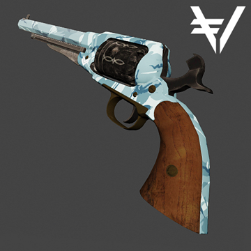 1858 Revolver | Vault | Blue Camo | Mint