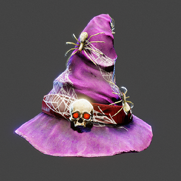 Halloween | Sorceress Hat | Purple