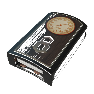 Steampunk Encrypted USB