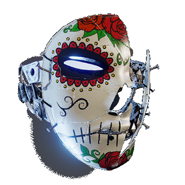 Broken Mask | Sugar Red
