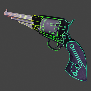 1858 Revolver | Neon RGB | Precious