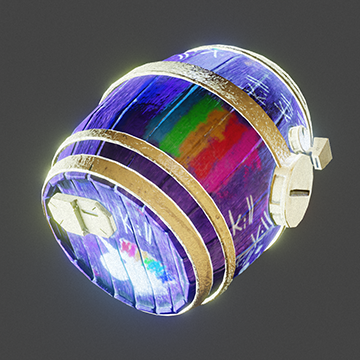 Space Pirate | Rum Head | Rainbow
