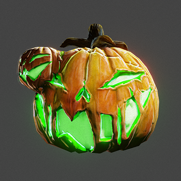 Halloween | Pumpkin Mask | Brown