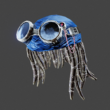 Space Pirate | Goggle Dreads | Navy